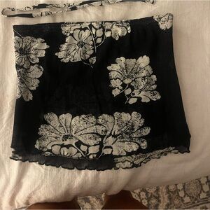 Free people tube top with attachable straps